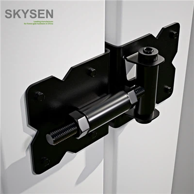 Vinil çit kendi kendine kapanış kapısı menteşeler